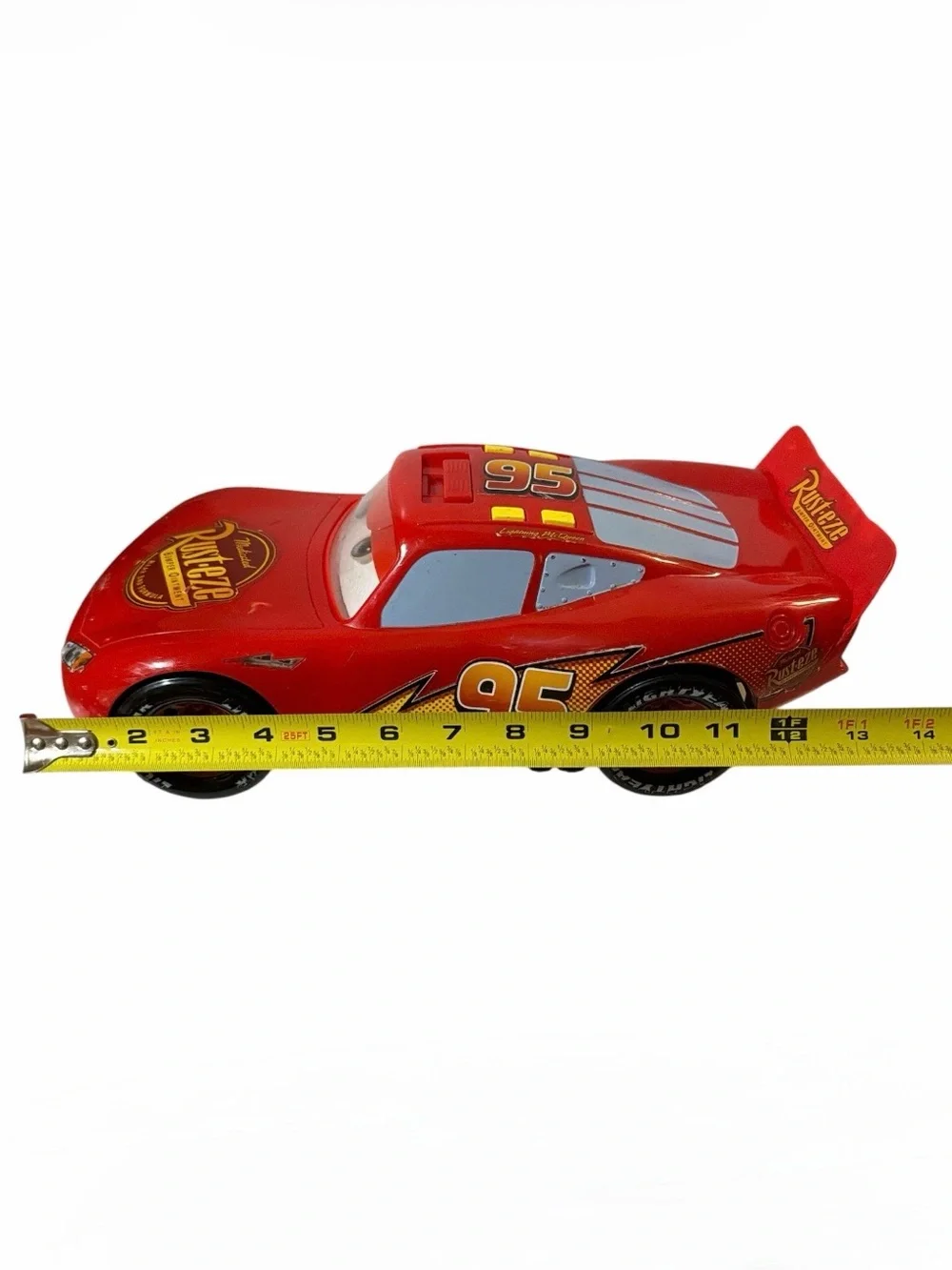 Disney Pixar Cars Lightning McQueen Toy Car Expressions Bar - Eye Movement 14 in